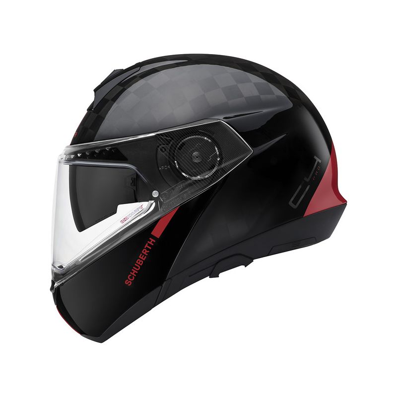 Casque C Pro Carbon Ece Fusion Red Schuberth Xl