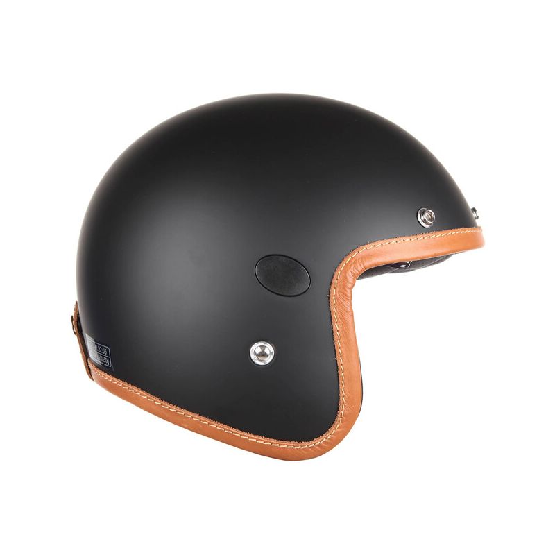 CASQUE JET NAKED HELMET FIBRE DE CARBONE HELSTONS Noir Mat 2XL