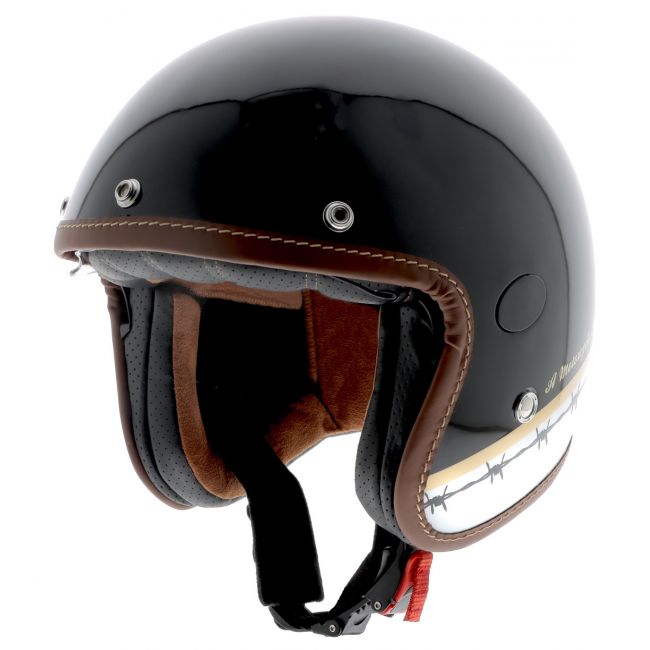 Helstons Evasion Open Face Helmet Carbon Fiber