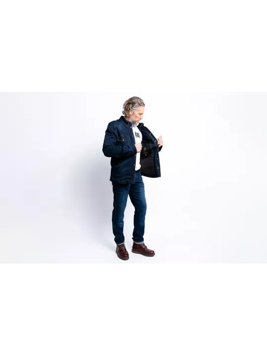 Camisa Motoshirt Denim - John Doe