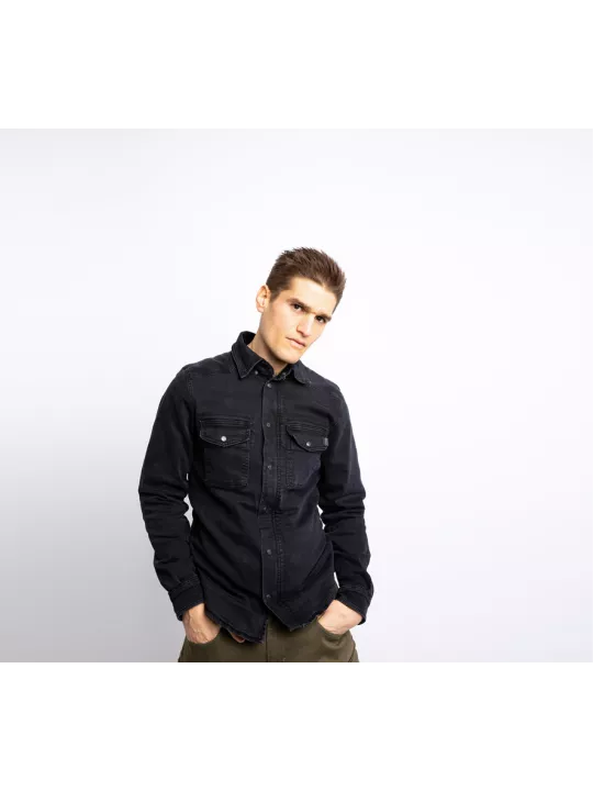 Chemise Motoshirt Denim - John Doe