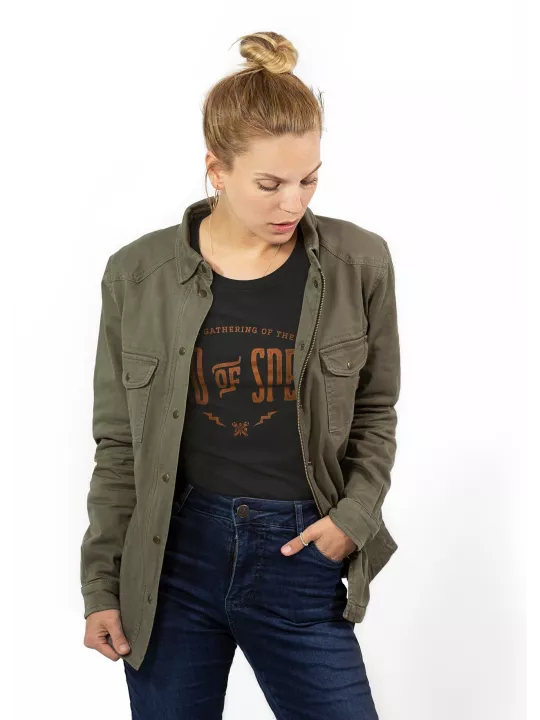 Camisa Motoshirt Mulher - John Doe