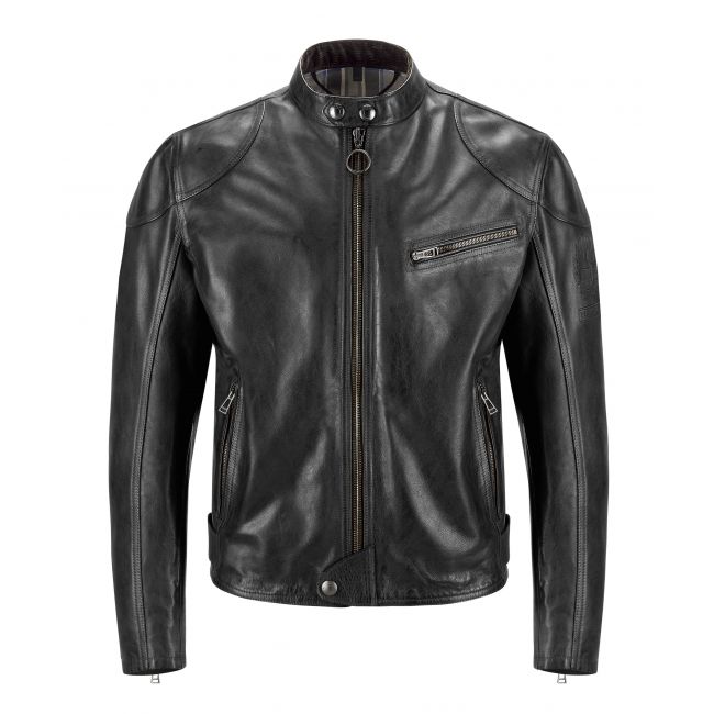 Supreme Black retro jacket- Belstaff