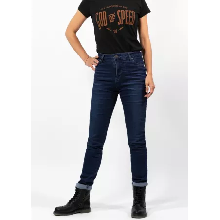 Jean Moto Femme Betty High Xtm - John Doe