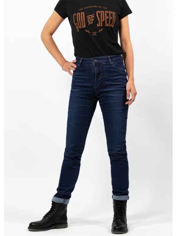 Jean Moto Femme Betty High Xtm - John Doe