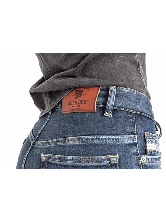 Jean Moto Femme Jane High Mono - John Doe