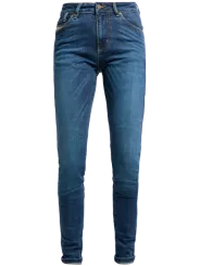 Motorrad-Jeans Frau Luna High Mono - John Doe