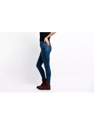 Motorrad-Jeans Frau Luna High Mono - John Doe