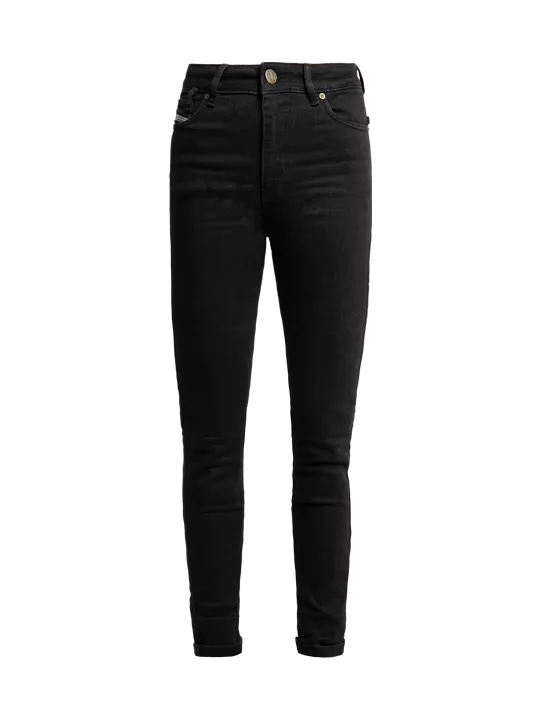 Motorrad-Jeans Frau Luna High Mono - John Doe