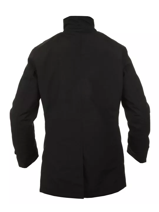 Trench Coat Black retro jacket- Vstreet