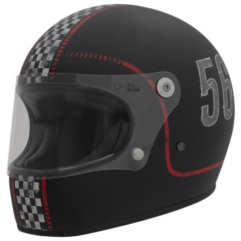 Trophy Fl9Bm Black Matt Full Face Helmet - Premier