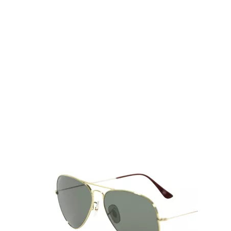 Motorradbrille Aviator Shiny Gold - John Doe