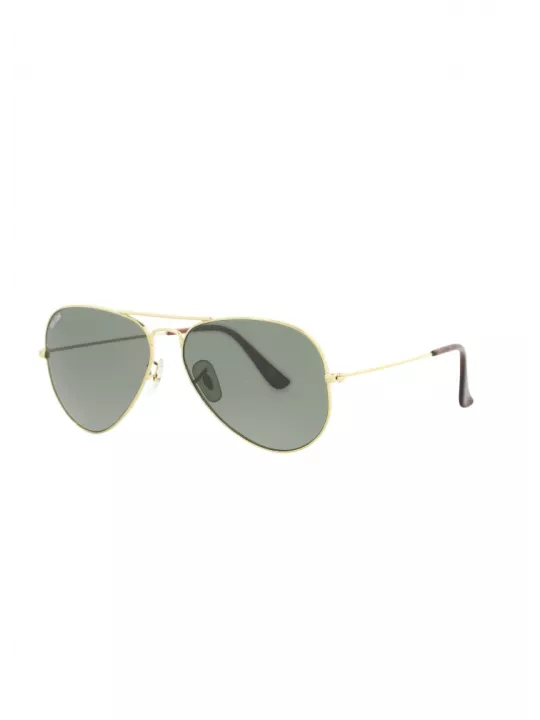 Aviator Shiny Gold Sunglasses - John Doe