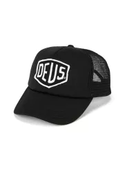 Gorro Deus Ex Machina Baylands Trucker Preto/Branco