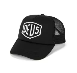 Deus Ex Machina Baylands Trucker Cap Schwarz/Weiß