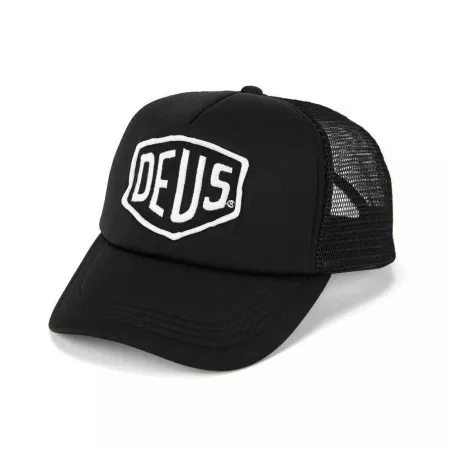 Casquette Deus Ex Machina Baylands Trucker Noir/Blanc