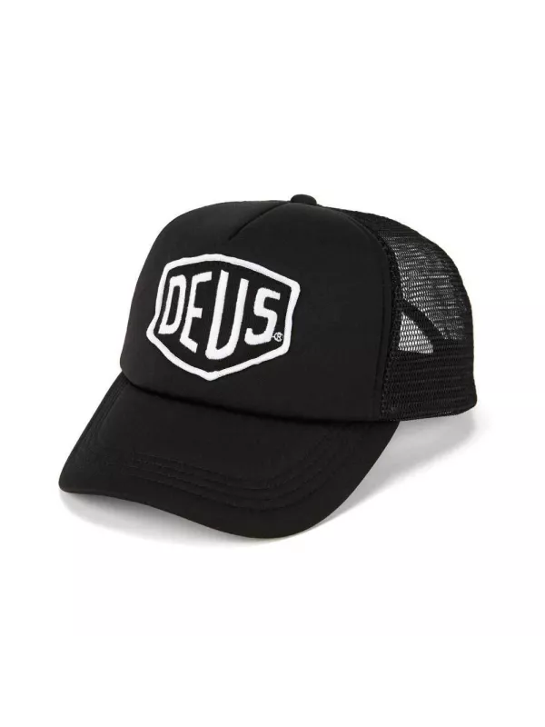 Casquette Deus Ex Machina Baylands Trucker Noir/Blanc