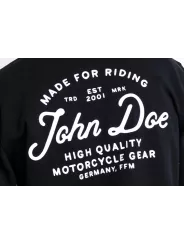 Lettering Motorcycle Pullover - John Doe