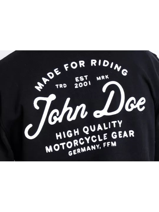 Lettering Motorcycle Pullover - John Doe