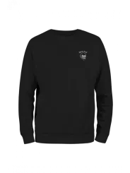 Pullover da moto ricamato con teschio Live Fast - John Doe