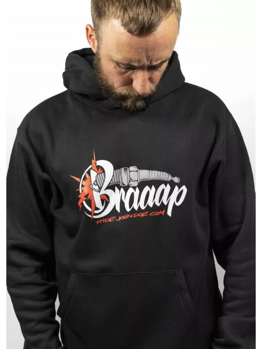 Motorrad Kapuzenpullover Braaap - John Doe