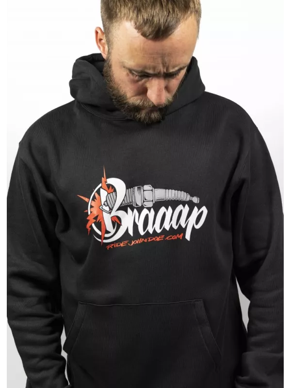 Motorrad Kapuzenpullover Braaap - John Doe