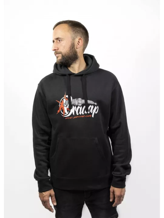 Sweat Moto À Capuche Braaap - John Doe