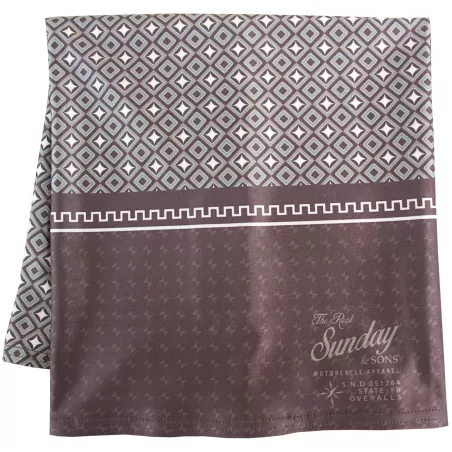 Milano Brown Scarf - Sunday Speedshop