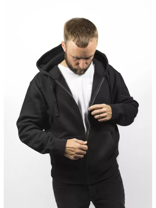Sweat Moto À Capuche Zip Braaap - John Doe