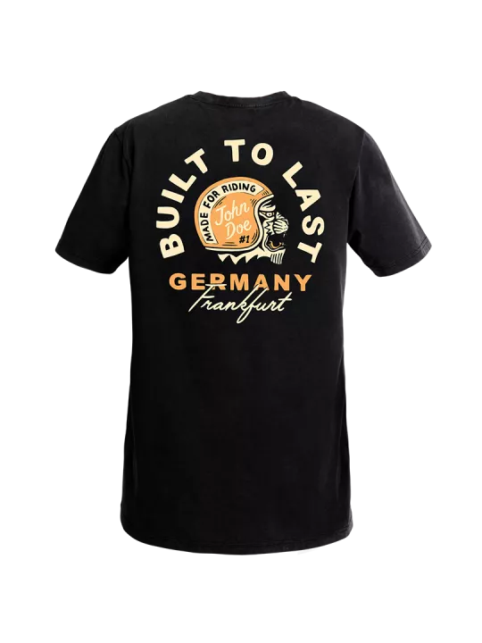 Moto Built To Last T-Shirt - John Doe