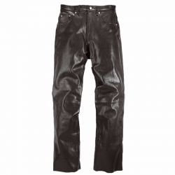Pantaloni di pelle Helstons CORDEN Rag nero