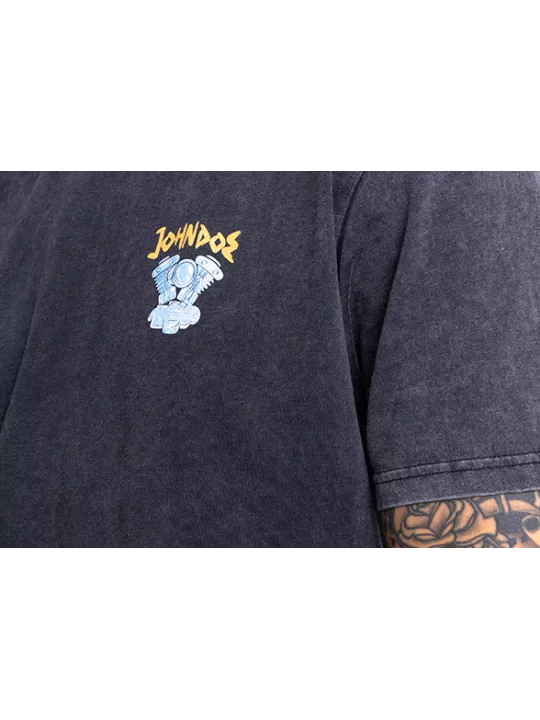 Moto Eagle Fade Out T-Shirt - John Doe