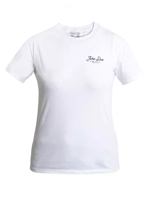 Camiseta Moto Jd Lettering Mujer - John Doe