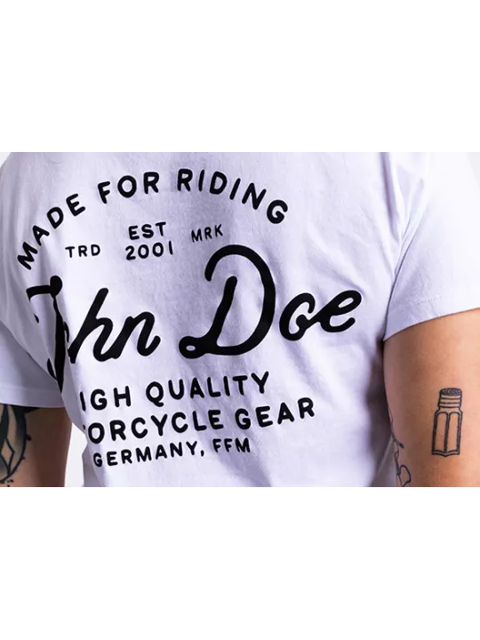 Camiseta Moto Jd Lettering Mujer - John Doe