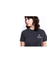 T-Shirt Moto Femme Rose Fade Out - John Doe