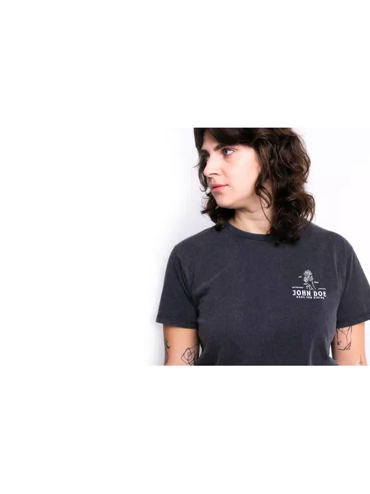 Camiseta de moto para mujer Pink Fade Out - John Doe