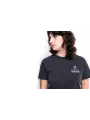 T-Shirt Moto Femme Rose Fade Out - John Doe