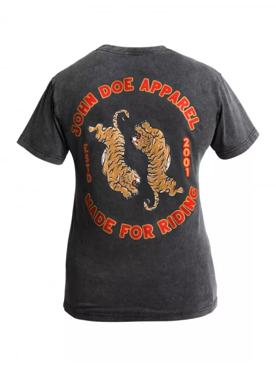 Camiseta de moto para mujer Tiger Ii Fade Out - John Doe