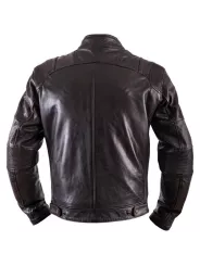 Giacca in pelle Helstons TRUST Plain Nero