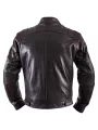 Giacca in pelle Helstons TRUST Plain Nero