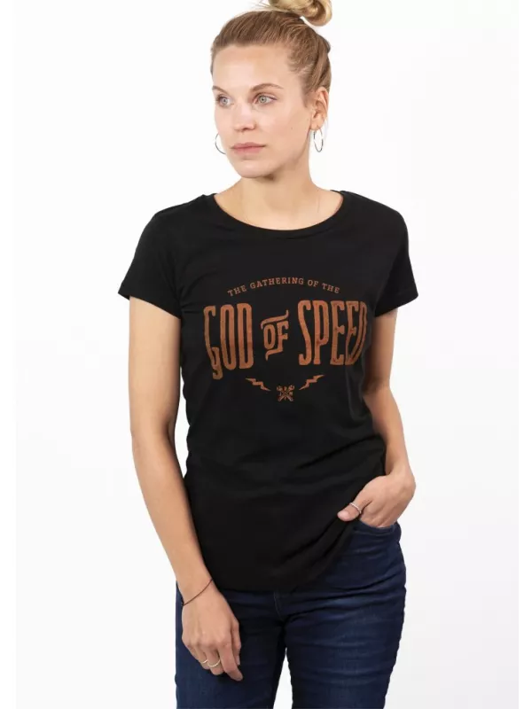 Maglietta moto God Of Speed Donna - John Doe
