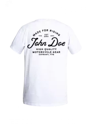 Moto Jd Lettering T-Shirt - John Doe