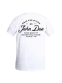 Jd Lettering T-Shirt - John Doe