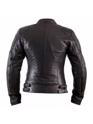 Helstons KS 70 Chaqueta de cuero Negro de trapo