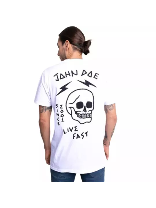 Live Fast Skull T-Shirt - John Doe