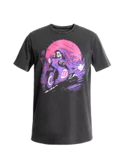 Camiseta Moto Palm Fade Out - John Doe