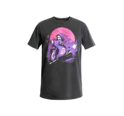 T-Shirt Moto Palm Fade Out - John Doe