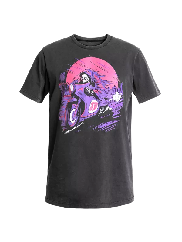Maglietta moto Palm Fade Out - John Doe