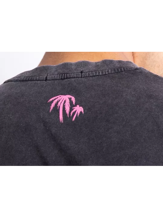 Moto Palm Fade Out T-Shirt - John Doe