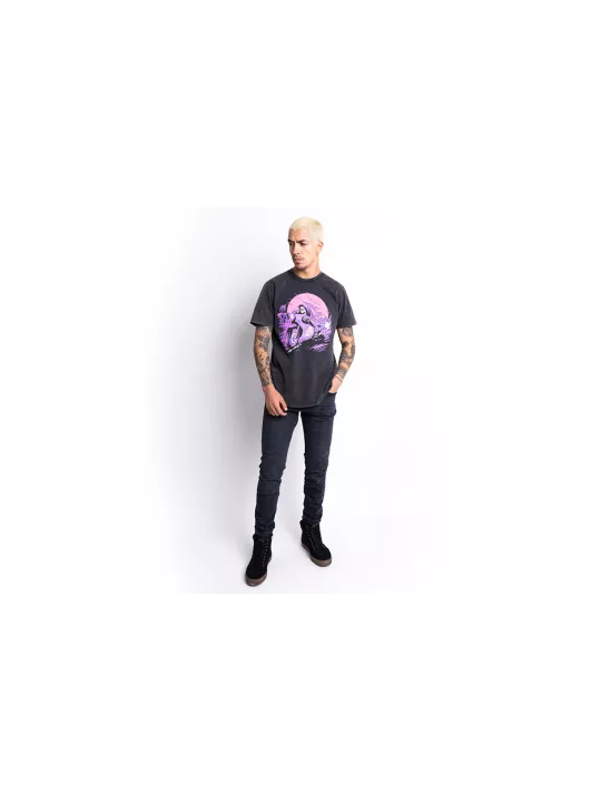 Moto Palm Fade Out T-Shirt - John Doe